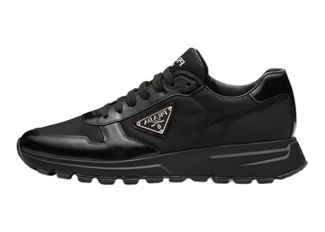 prada sneaker nylon|prada prax 01 sneakers black.